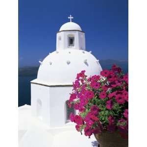  Greek Orthodox Church in Fira, Island of Santorini (Thira 