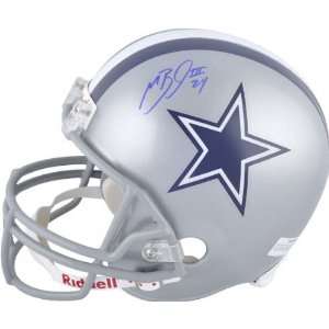  Marion Barber Autographed Helmet  Details Dallas Cowboys 