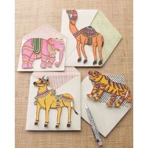  John Robshaw Six Animal Folded Cards Health & Personal 