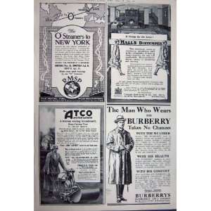   Advertisement 1922 Austin Motor Car Atco Ship Burberry