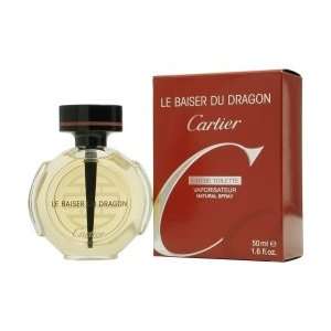 Le Baiser Du Dragon By Cartier For Women   1.6 Oz Edt Spray