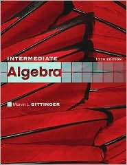 Intermediate Algebra, (0321613368), Marvin L. Bittinger, Textbooks 