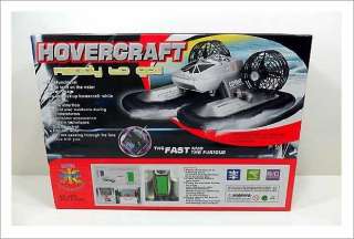 New amphibious remote control steam hovercraft speed boat toy 