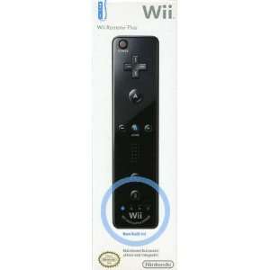  New Nintendo America Sdvg Wii Remote Plus Black Genre 