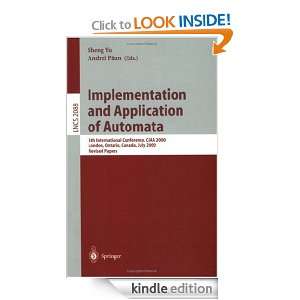 Implementation and Application of Automata 5th International 