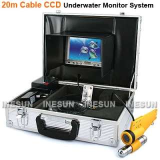 Underwater Fishing Video Camera System 7 LCD 20m Cable  