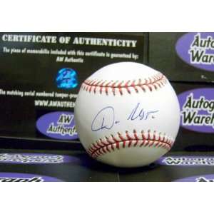  Dan Uggla Autographed Baseball