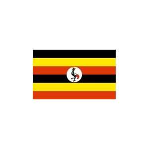  Uganda Flag