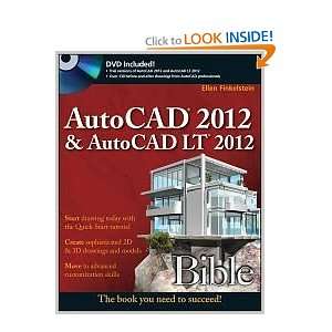  AutoCAD 2012 and AutoCAD LT 2012 Bible 1st (first) edition 