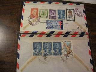 PHILIPPINES COVER COLLECTION FROM ESTATE UNCHECKED  