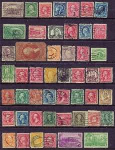 CRAZY DEALS 49 Old US Stamps UNCHECKED  