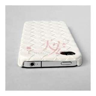   Woven Pattern HARD Case Cover Protector for APPLE iPhone 4 4G  