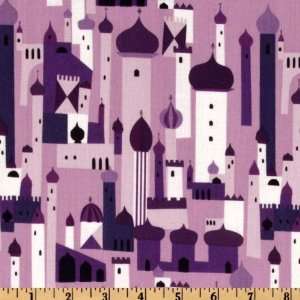  44 Wide 1001 Peeps Royal City Purple Fabric By The Yard 