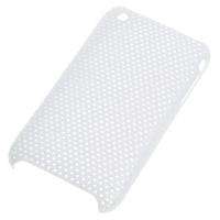   Back Grid Mesh Case Cover for Apple iPhone 3G 3GS white  