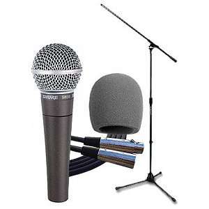  Shure SM58 Classic Mic Pack Musical Instruments