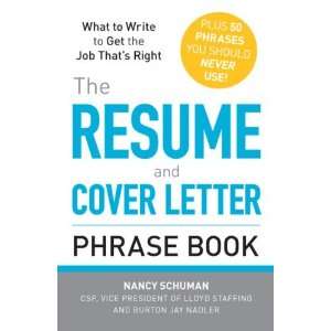   Book What to Write to Get the Job Thats Right  Adams Media  Books