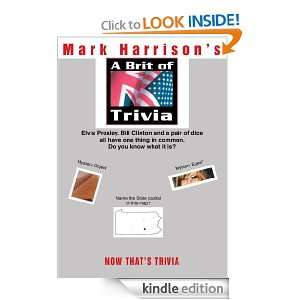 Brit Of Trivia Mark Harrison  Kindle Store