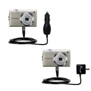  Car and Wall Charger Essential Kit for the Nikon Coolpix S4000 