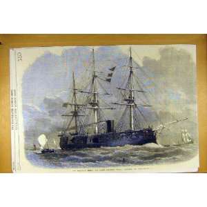    1866 Iron Clad Fleet Screw Corvette Pallas Gun Ship