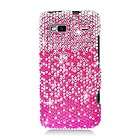 For HTC Sensation 4G XE Armor 3IN1 Hybrid Pink Silicone Black Case 