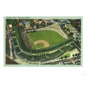   Wrigley Field No. 2   Chicago, IL Giclee Poster Print