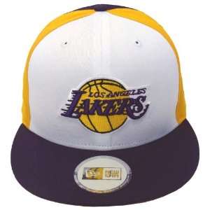  Los Angeles Lakers Retro New Era Tri Snapback Cap Hat 