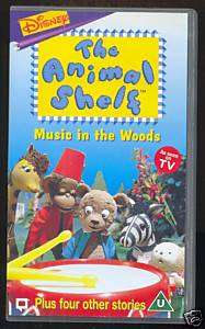DISNEY   THE ANIMAL SHELF   MUSIC IN THE WOODS   VHS  