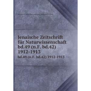    1913 Medizinisch naturwissenschaftliche Gesellschaft zu Jena Books