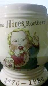 Drink Hires Rootbeer Ugly Boy Advertising Mug1876 1986 Crush 