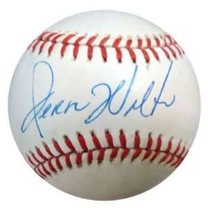  Jerome Walton Autographed NL Baseball PSA/DNA #P30044 