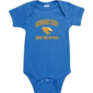  Georgian Court Lions Royal Blue Mens Water Polo Arch Baby 