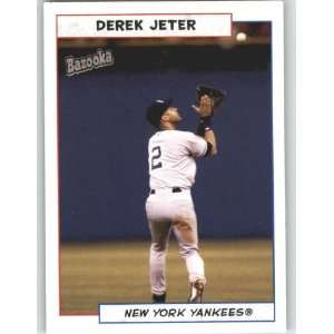  2005 Bazooka #54 Derek Jeter   New York Yankees (Baseball 