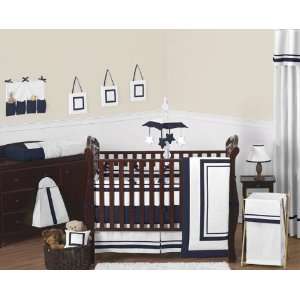   and Navy Modern Hotel Baby Bedding 9pc Crib Set by JoJO Designs Baby