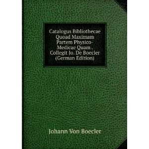   Collegit Jo. De Boecler (German Edition) Johann Von Boecler Books