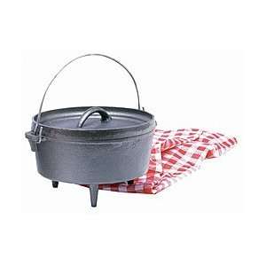   Dutch Oven 8 Quart Long Lasting Durability Keeps Food Warm Sports