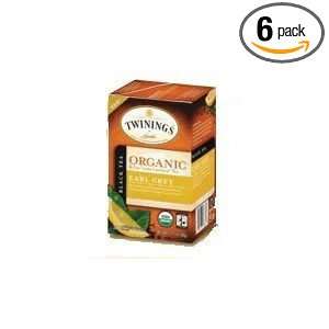Twinings North America Inc. Tea, Og, Earl Grey, 20 Count (Pack of 6 