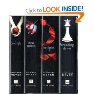 The Twilight Saga Collection (4 Books Set) Twilight, New Moon,Eclipse 