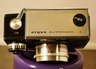 ARGUS AUTRONIC 1 35mm Camera,with f 2.8 COMPUR CINTAR lens & leather 