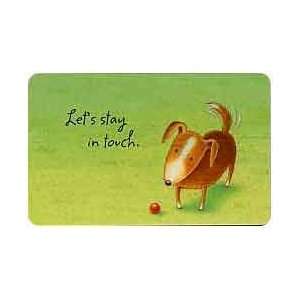  Collectible Phone Card #600TEL 101 4 Sad Pup (Puppy Dog 