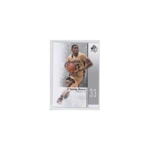    2011 12 SP Authentic #47   ETwaun Moore Sports Collectibles