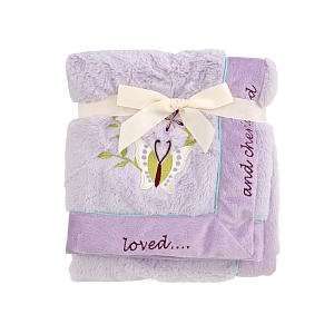  Koala Baby Plush Blanket   Lavender Butterfly Baby