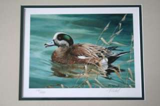 DUCKS UNLIMITED 1996 Ralph McDonald 13th Annual Stamp Print  