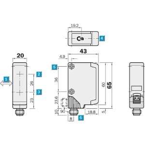  ABB, B7S 1D, 662019752952, 3PH MINI STR,120/60,OPEN, B7S1D 