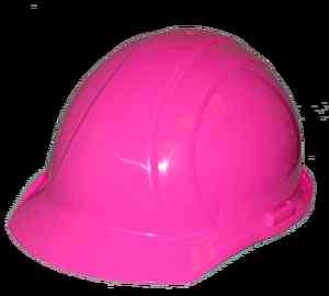 ERB 19769 Americana Cap Style Hard Hat with Slide Lock, Fluorescent 