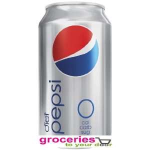 Pepsi Cola, Diet, 12 oz Cans (Pack of 24)  Grocery 