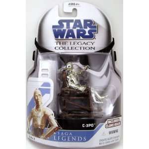  2008 Legacy SL06 C 3PO (Ewok Throne) C8/9 Toys & Games