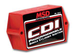 MSD 4217 Single Cylinder Programmable Ignition CDI ECU  