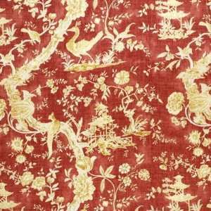  NIRVANA Red/Gol by Lee Jofa Fabric