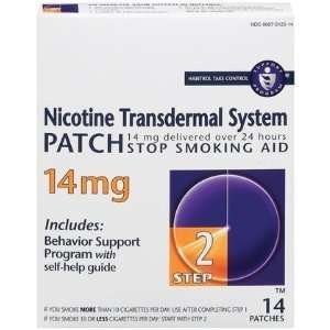 Habitrol Nicotine Transdermal System Step 2 Patch 14mg 14s   Pack of 