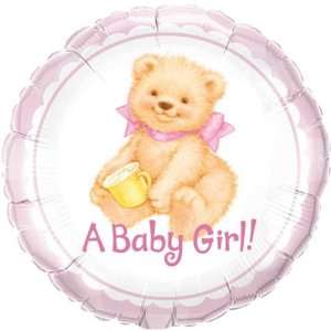  Baby Girl Bear 18 Foil 